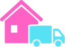 residential moving icon